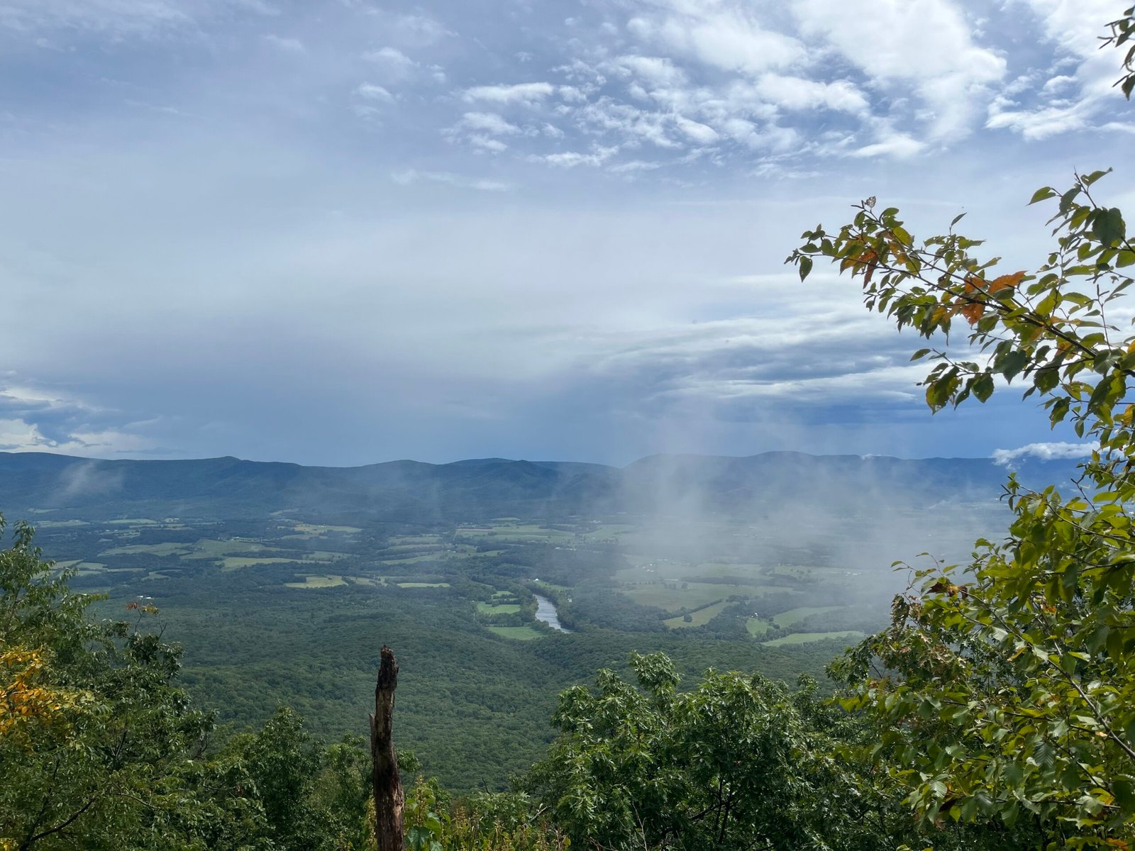 Orange Trail viewpoint before Kennedy Peak trailhead
