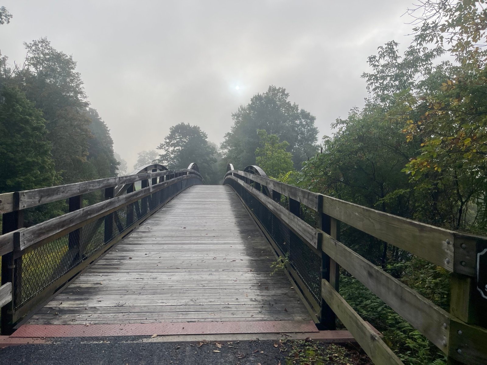 Bridge Crossing on the first outbound section